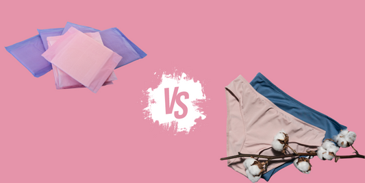 Culotte menstruelle VS serviette hygiénique - Le match