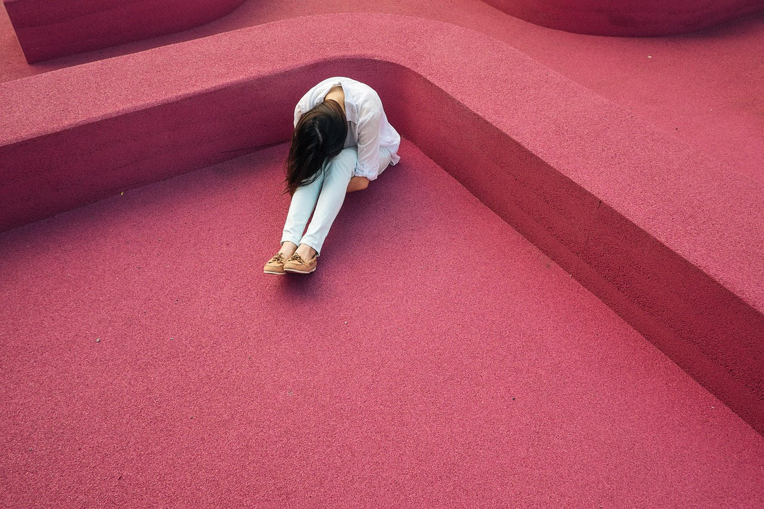 femme triste