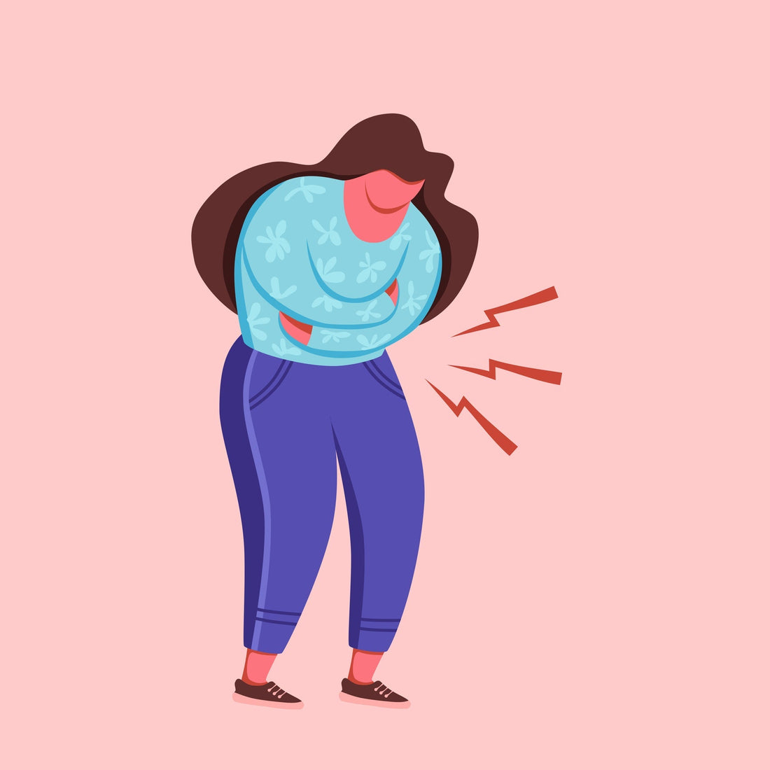femme mal de ventre douleur de règles