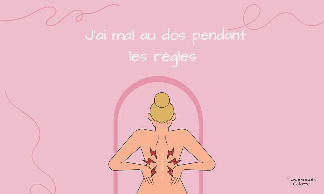 j'ai mal au dos pendant les règles