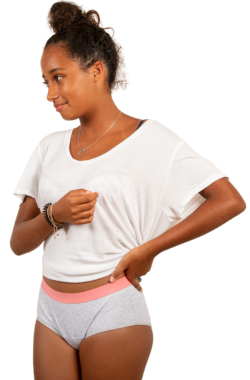 Culotte Menstruelle Nina pour les Jeunes filles & Pré-ados - Flux Lége –