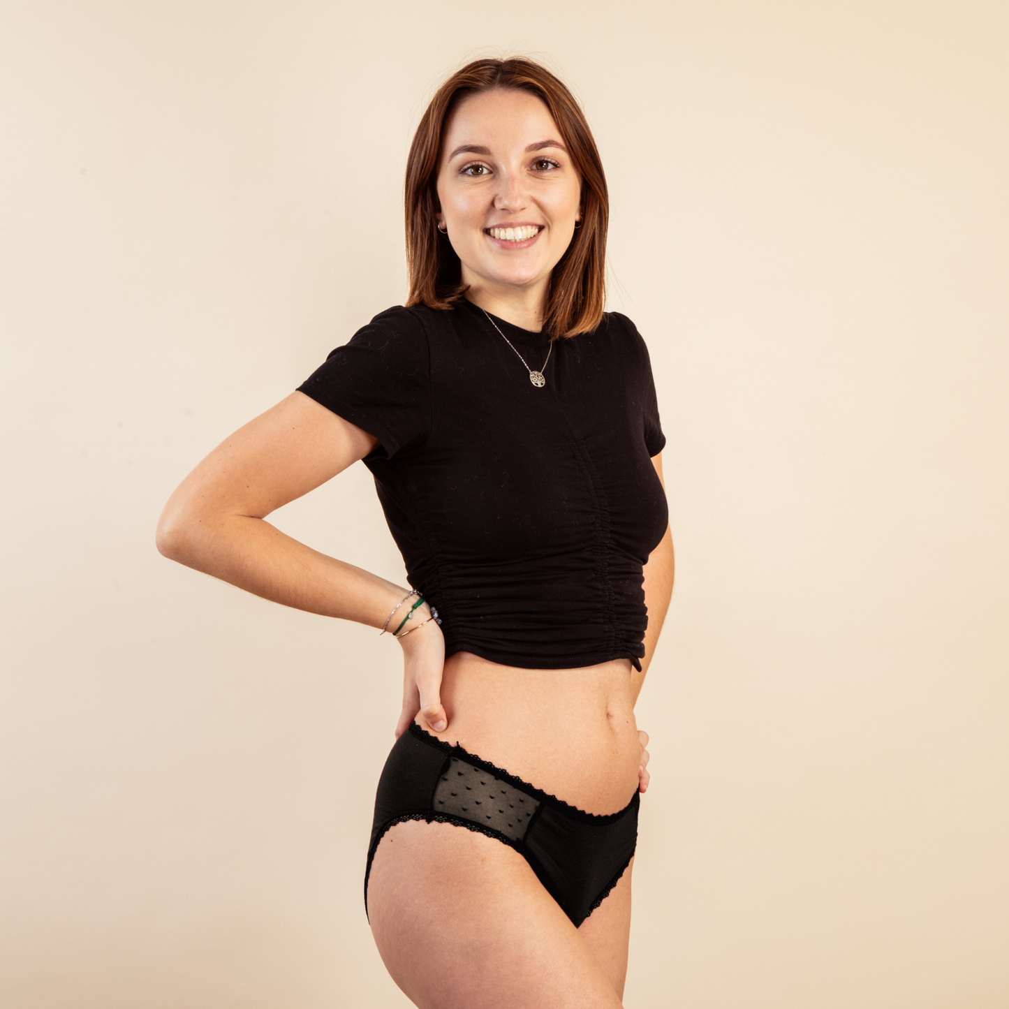 Pack Culotté : 5 Manon + 5 Nina beiges (sans coutures) Offertes