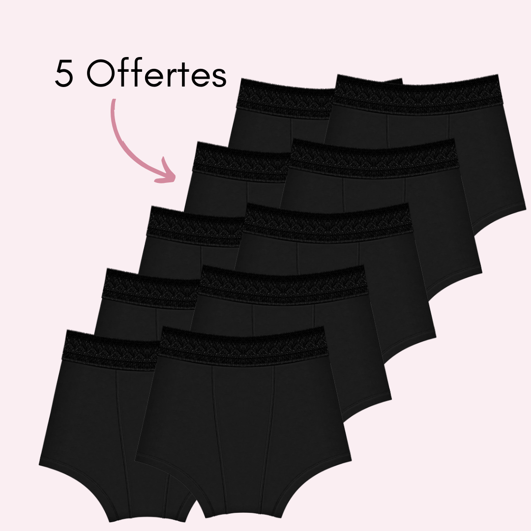 Boxer menstruel alexia pack x10