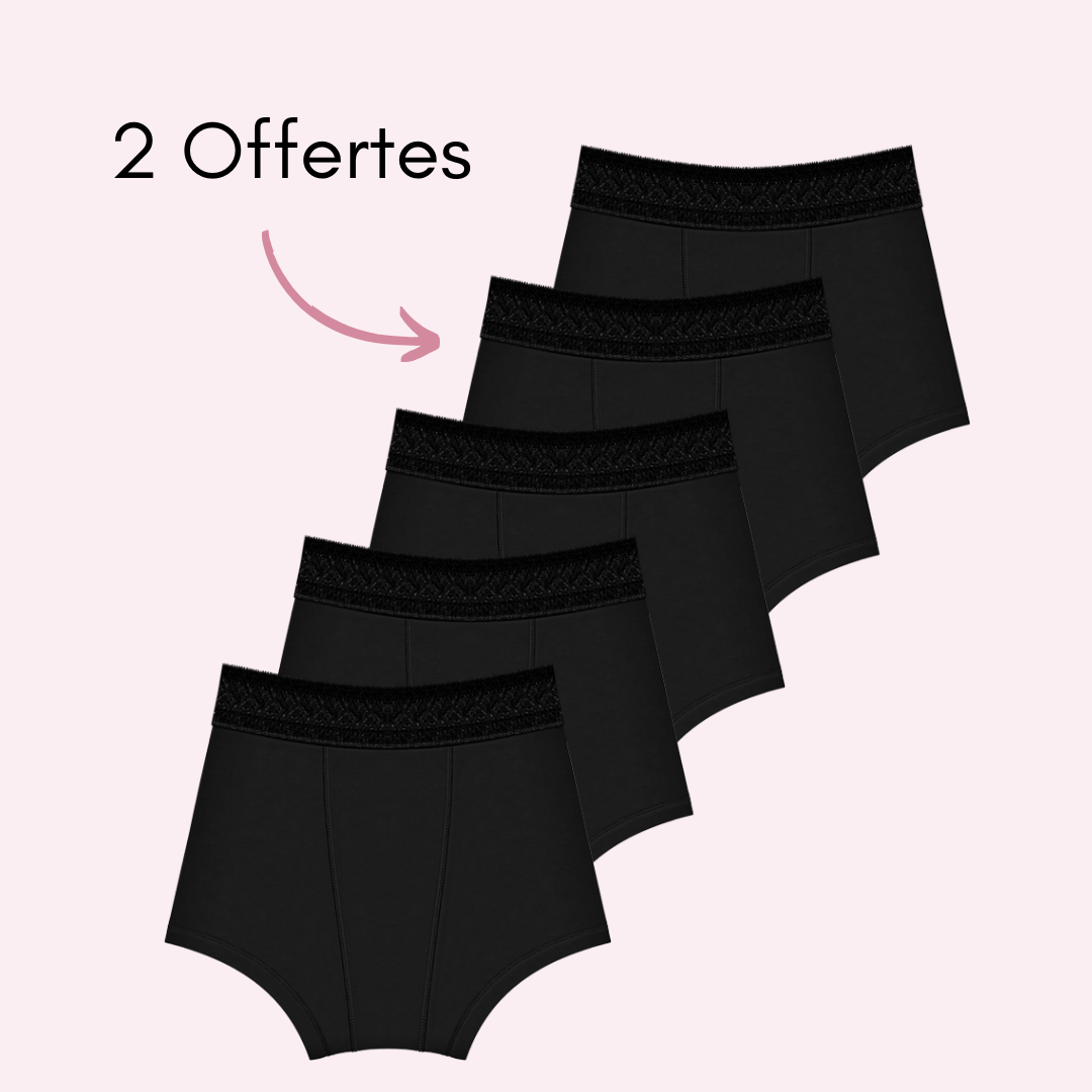 Boxer menstruel alexia pack x5