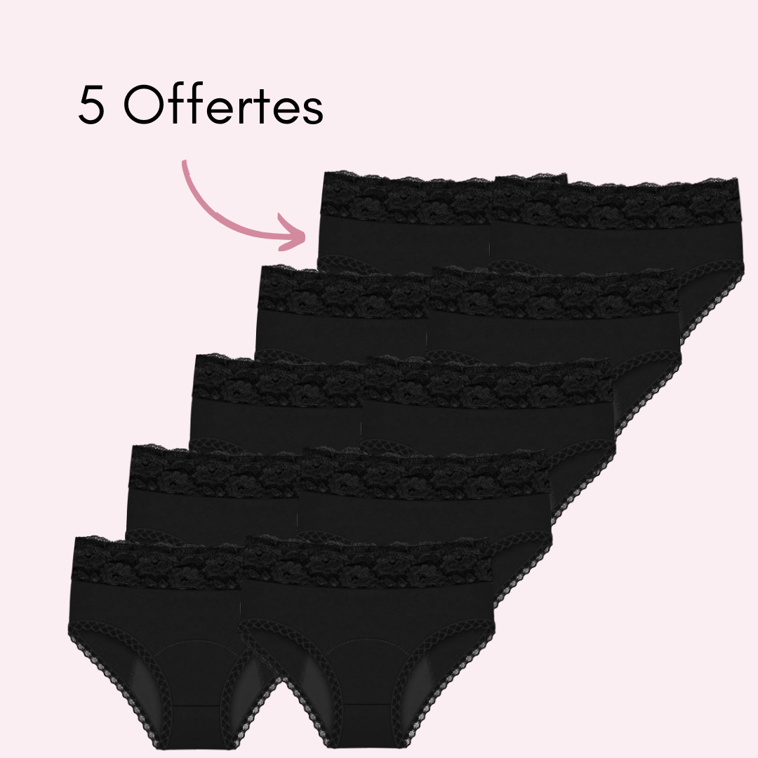 Culotte menstruelle Chloé pack x10