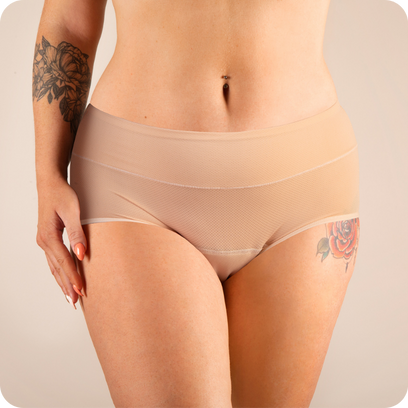 Culotte menstruelle respirante