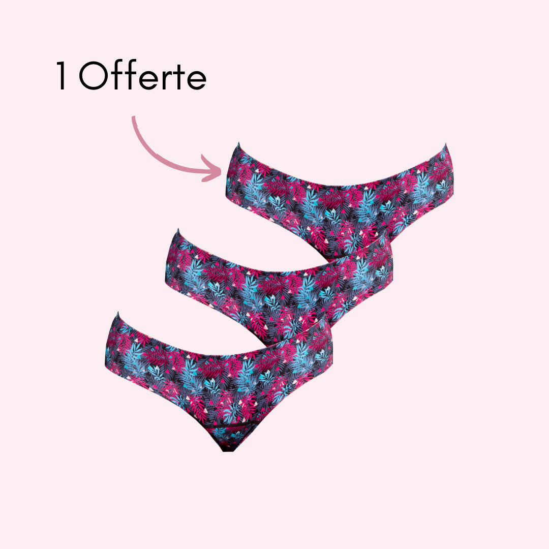 Maillot de bain menstruel Elsa pack x3