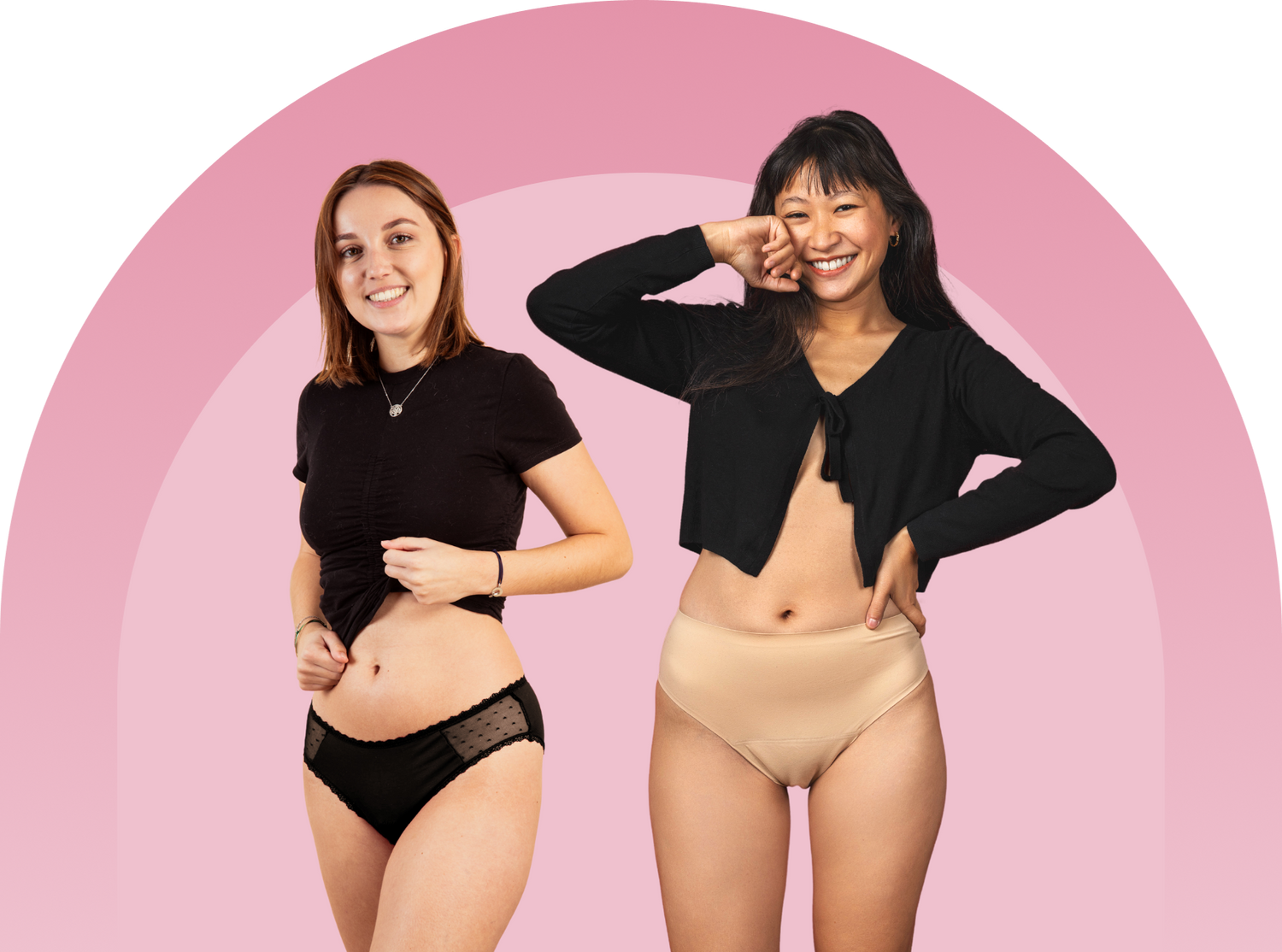 Pack culotte menstruelle Nna et Manon