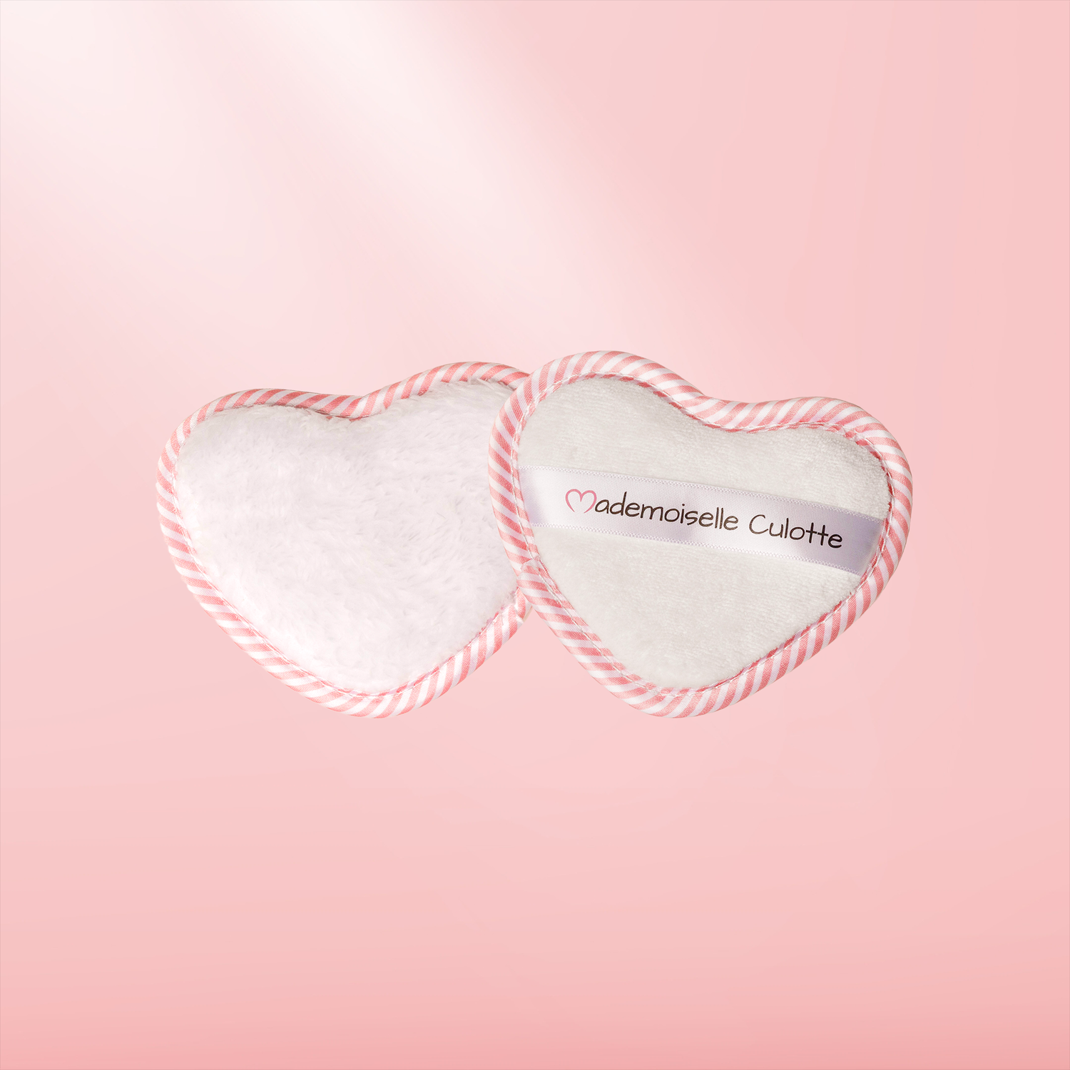 pads démaquillants coeur