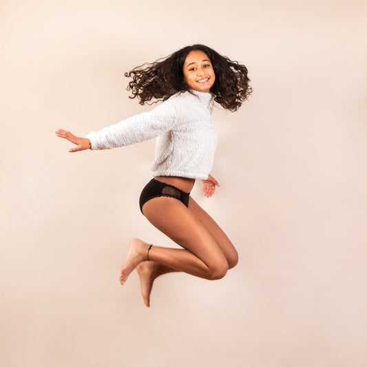 Culotte menstruelle ado Manon saut