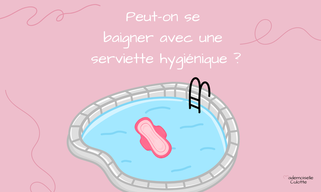 se baigner avec une serviette
