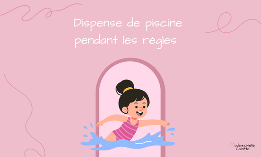 dispense de piscine au collège pour les règles 