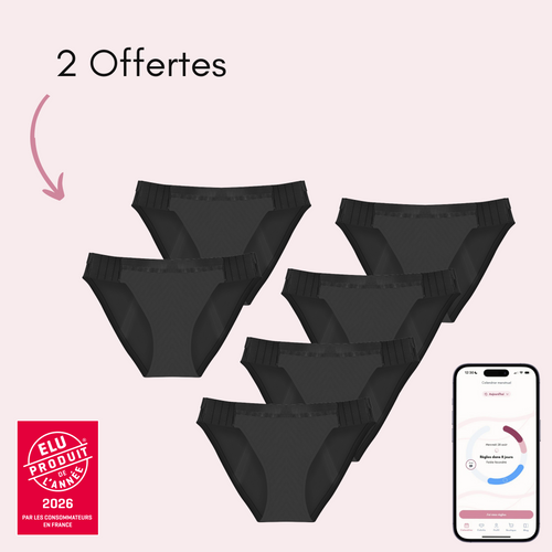 4 pièces + 2 OFFERTES