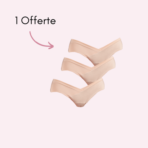 Beige 2 pièces + 1 OFFERTE