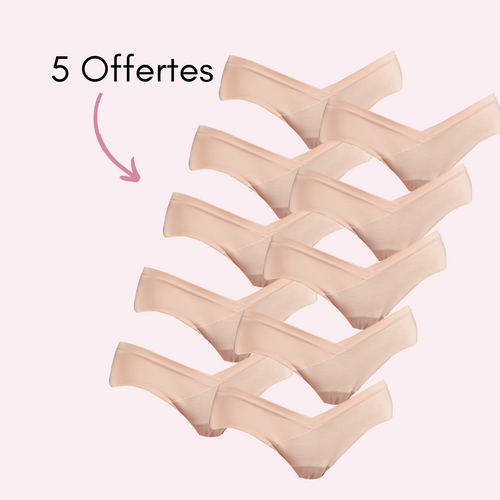 Beige 5 pièces + 5 OFFERTES