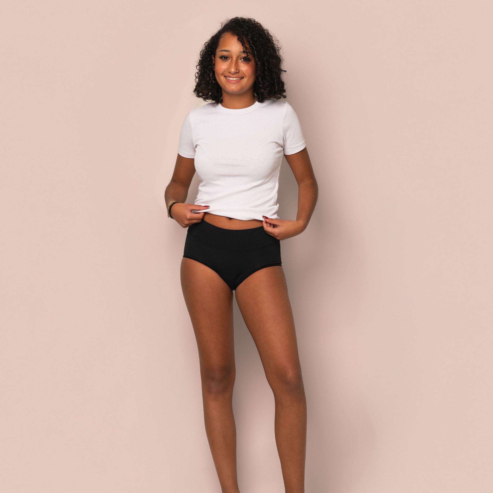 Culotte Menstruelle Respirante Ados Céleste
