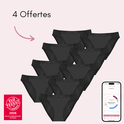 Culotte Menstruelle Arya Détachable (Nouveauté) Produit de l'année 2026 ✨, 5 pièces + 4 offertes