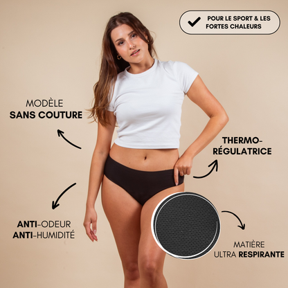 Culotte Menstruelle Respirante Sans coutures Angèle