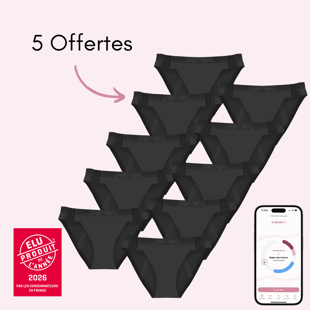 Culotte Menstruelle Ados Arya détachable (Nouveauté) Produit de l'année 2026  ✨