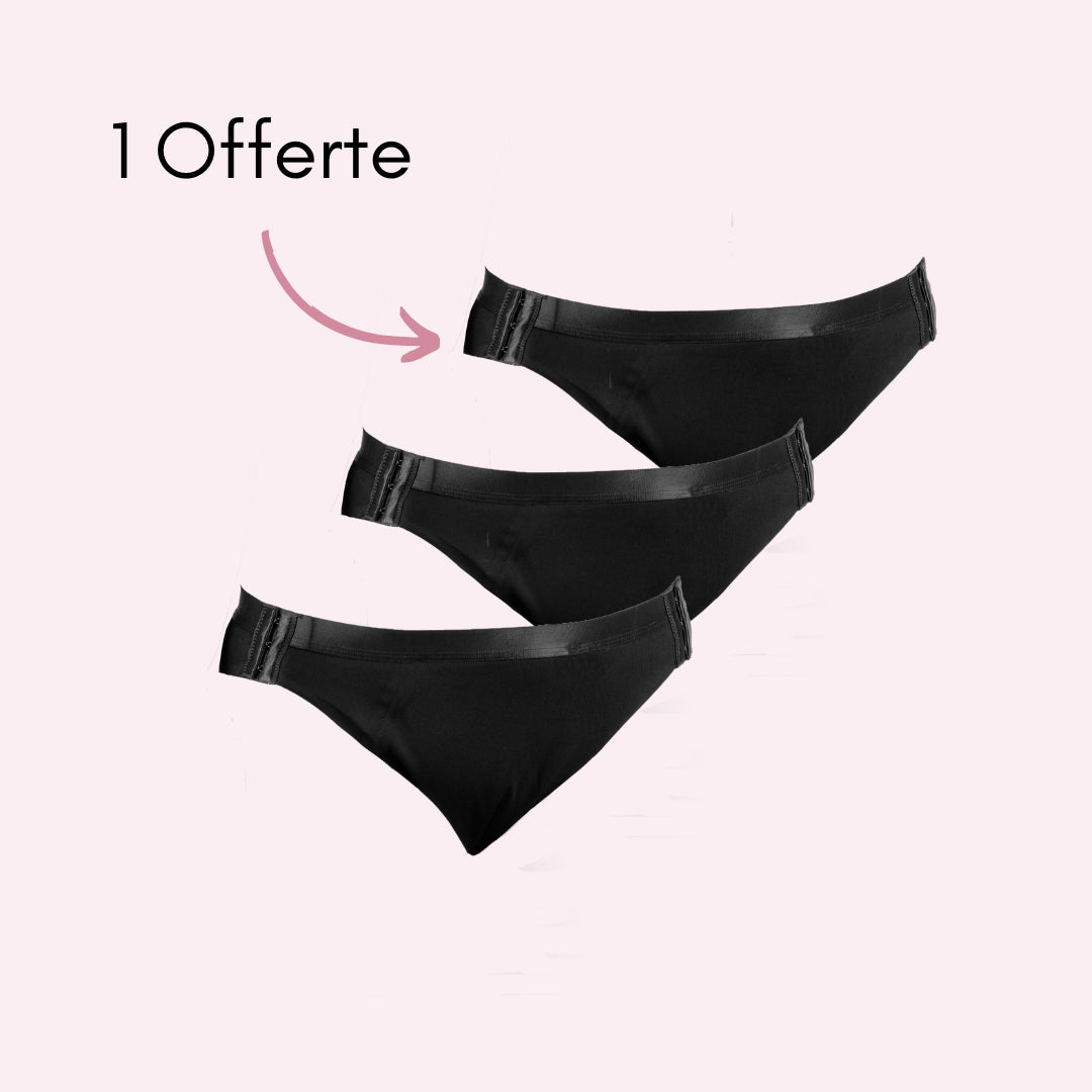 Culotte menstruelle Arya pack x3