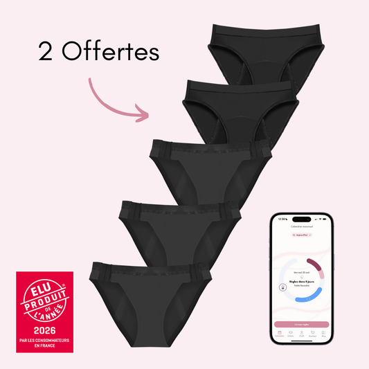 Pack Liberté : 3 Arya détachables + 2 Aurore respirantes Offertes