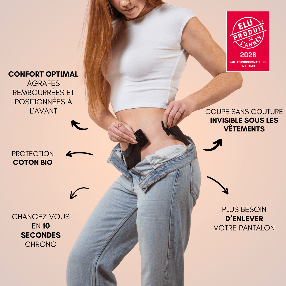 culotte menstruelle arya détachable avantages coton bio coupe sans couture