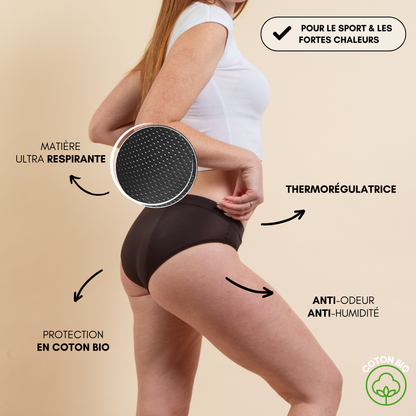 Culotte Menstruelle Respirante Aurore