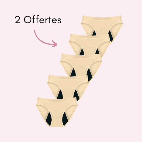 Beige 3 pièces + 2 OFFERTES