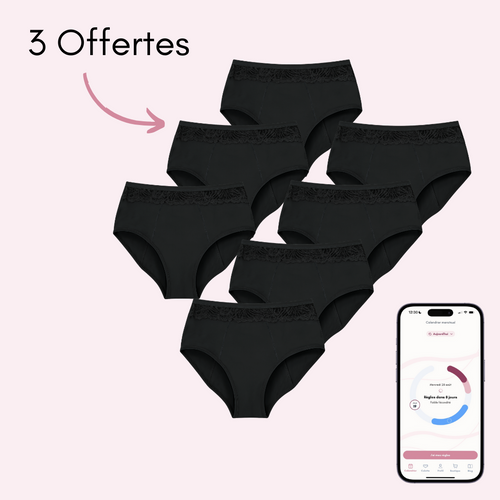 4 pièces + 3 OFFERTES
