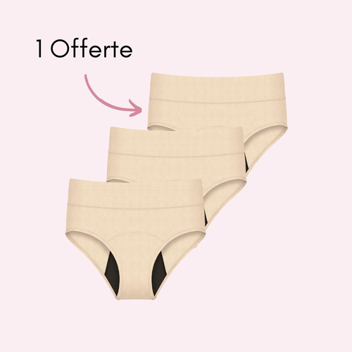 Beige 2 pièces + 1 OFFERTE
