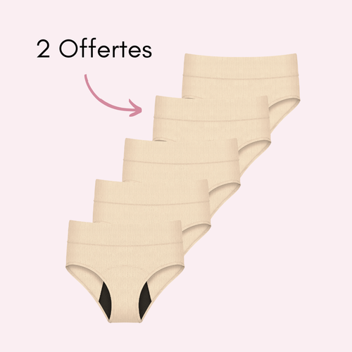 Beige 3 pièces + 2 OFFERTES