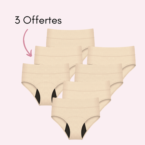 Beige 4 pièces + 3 OFFERTES