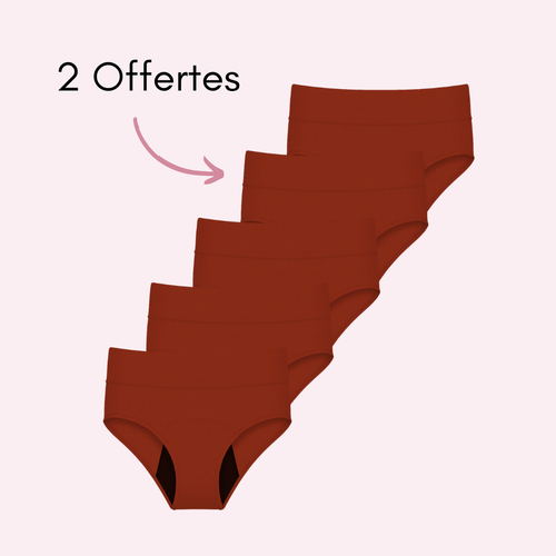 Marron 3 pièces + 2 OFFERTES