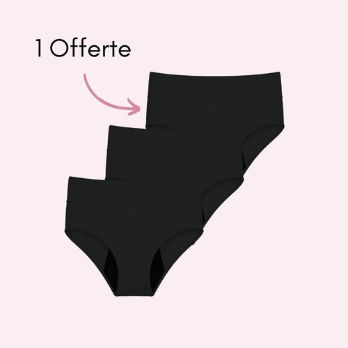Noir 2 pièces + 1 OFFERTE