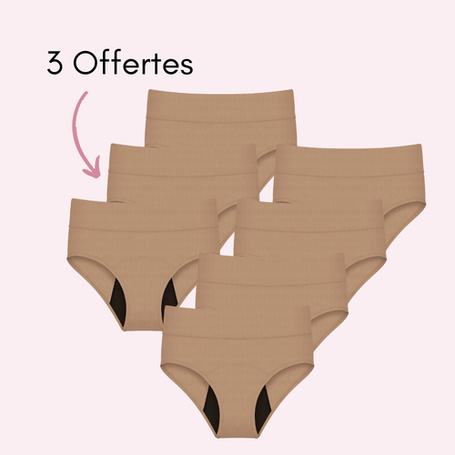 Taupe 4 pièces + 3 OFFERTES