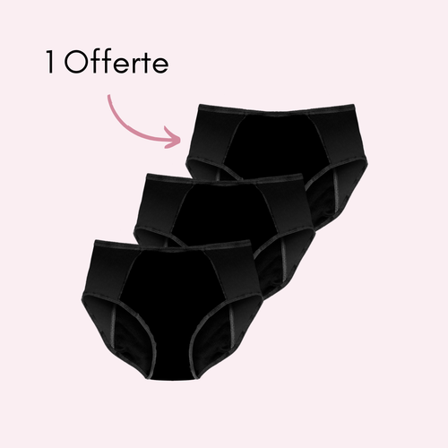 Noir 2 pièces + 1 OFFERTE