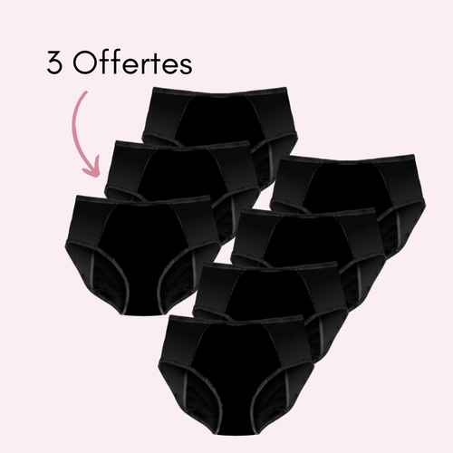 Noir 4 pièces + 3 OFFERTES
