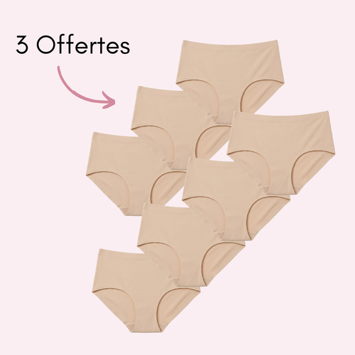 Beige 4 pièces + 3 OFFERTES