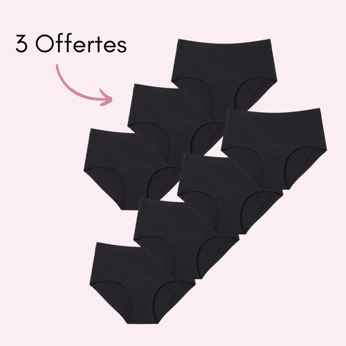 Noir 4 pièces + 3 OFFERTES