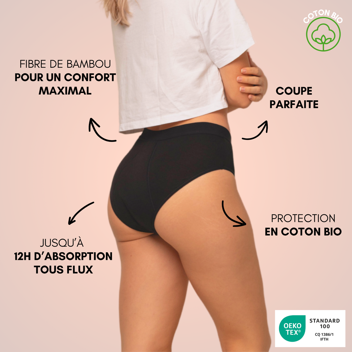 Culotte Menstruelle Léa