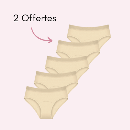 Beige 3 pièces + 2 OFFERTES