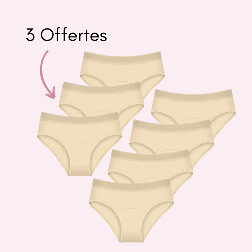 Beige 4 pièces + 3 OFFERTES