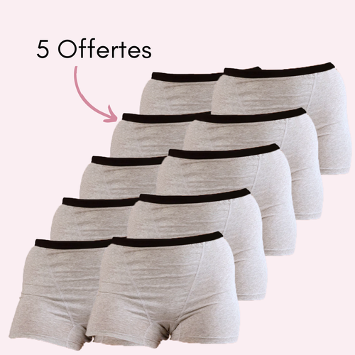 Gris 5 pièces + 5 OFFERTES