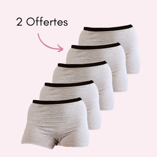 Gris 3 pièces + 2 OFFERTES