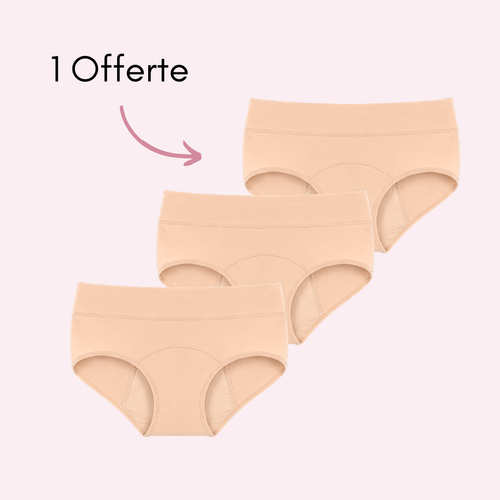 Beige 2 pièces + 1 OFFERTE