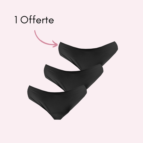Noir 2 pièces + 1 OFFERTE