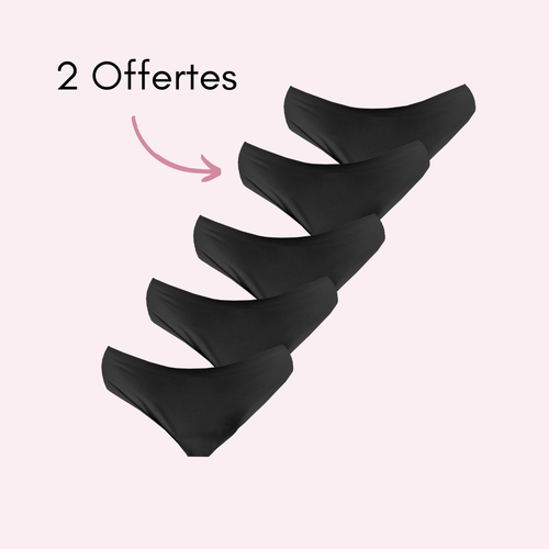 Noir 3 pièces + 2 OFFERTES