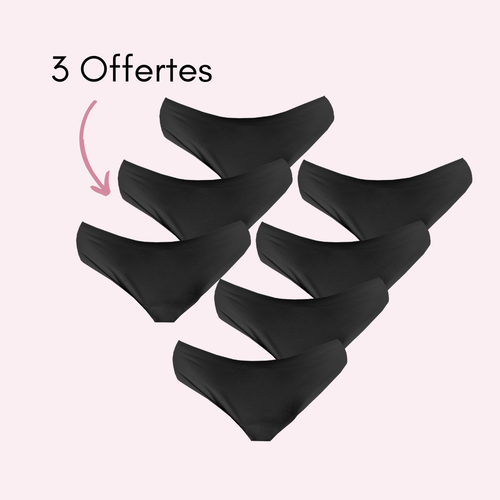 Noir 4 pièces + 3 OFFERTES