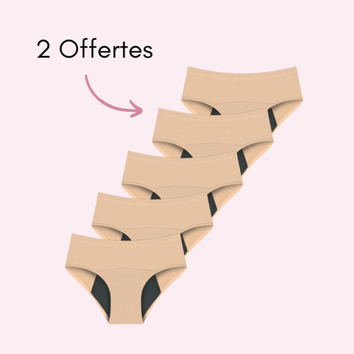 Beige 3 pièces + 2 OFFERTES