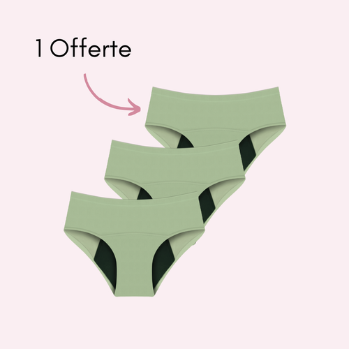 Vert 2 pièces + 1 OFFERTE